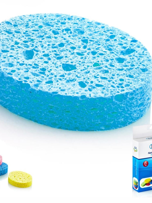 Babyjem Natural Banyo Süngeri - Mavi