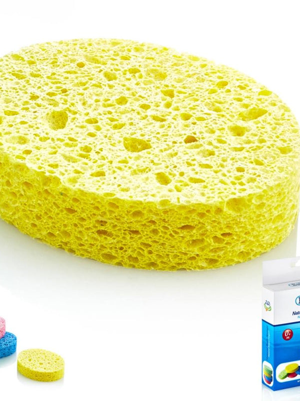 Babyjem Natural Banyo Süngeri - Sarı