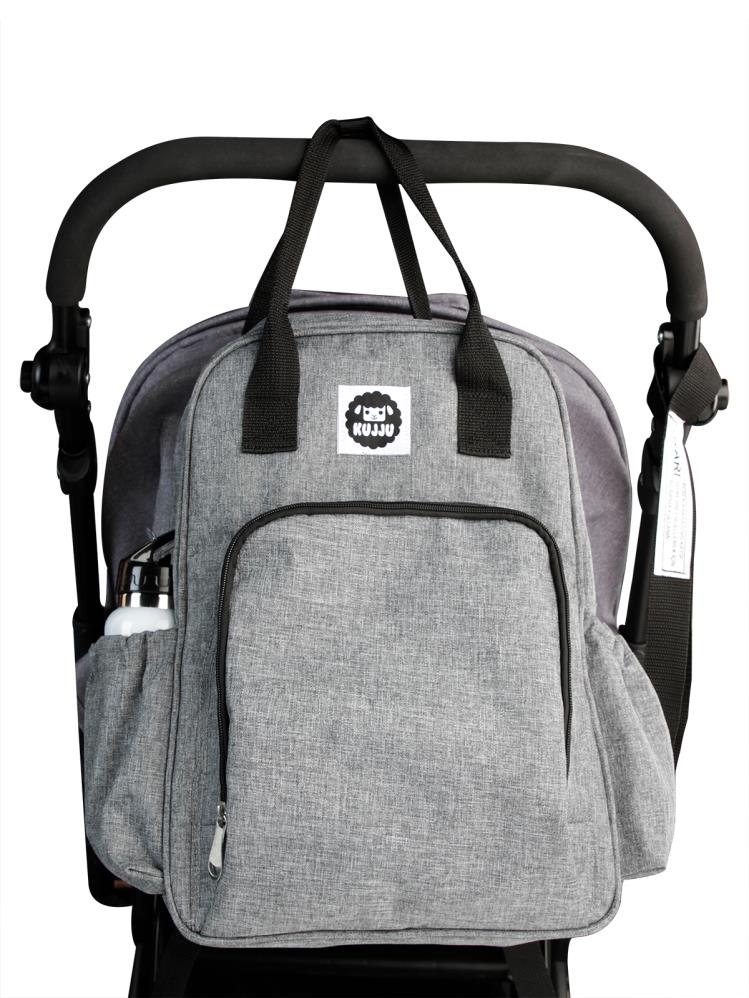 Kujju Anne Bebek Bakım Sırt Çantası  - Siyah
