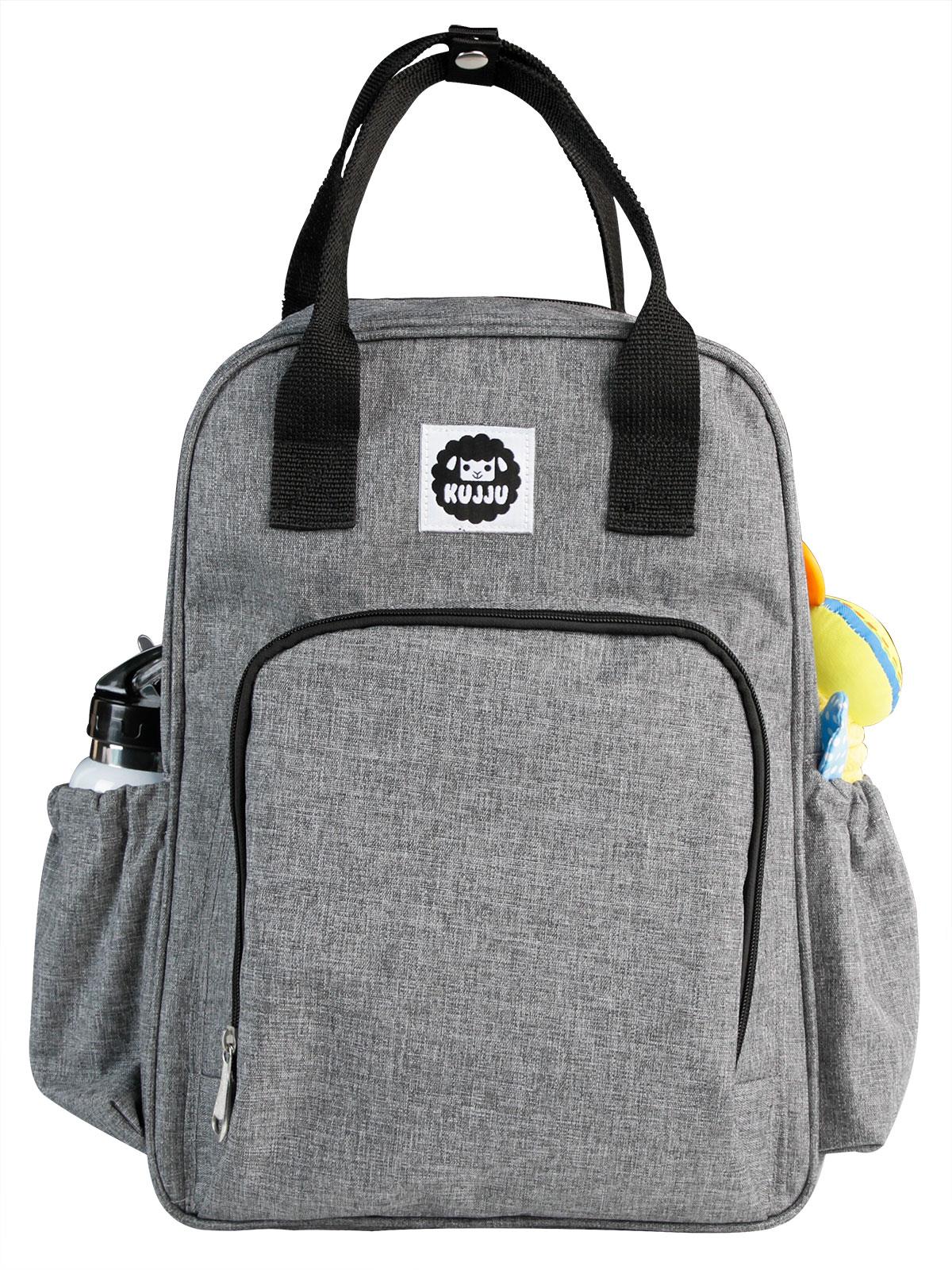 Kujju Anne Bebek Bakım Sırt Çantası  - Gri