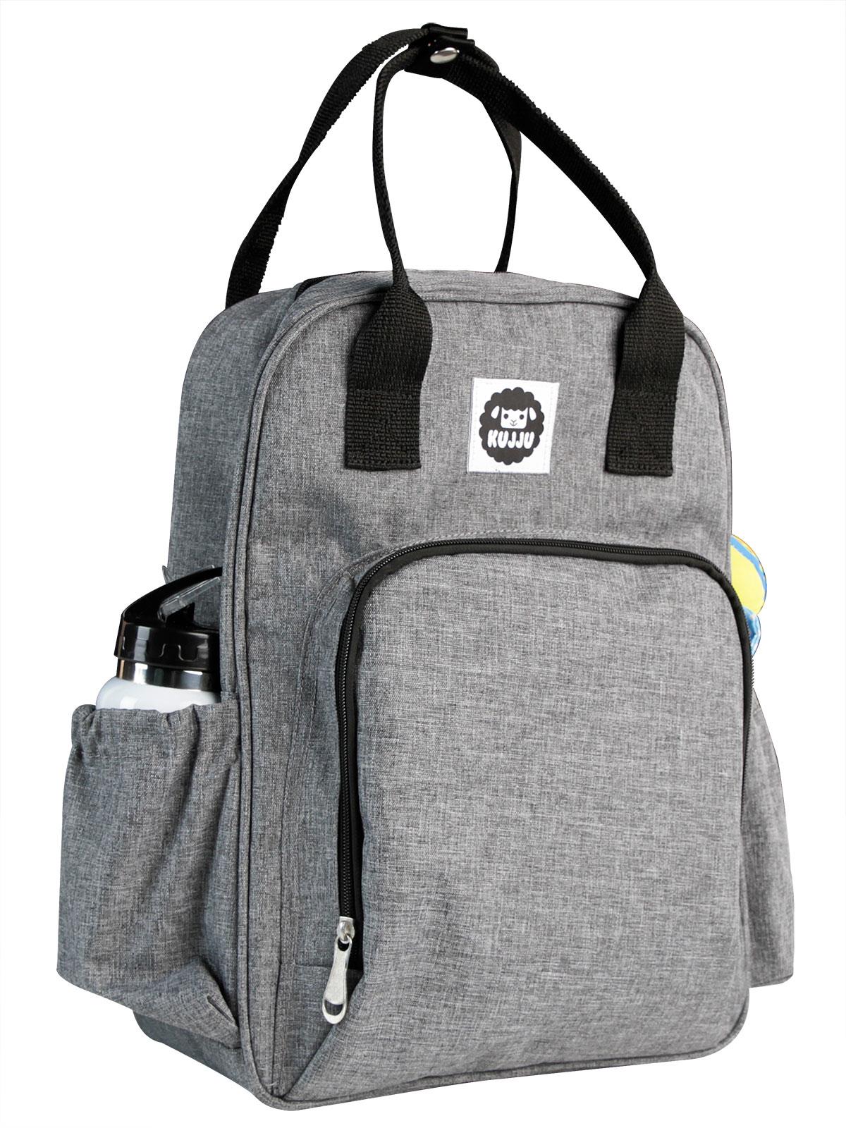Kujju Anne Bebek Bakım Sırt Çantası  - Gri
