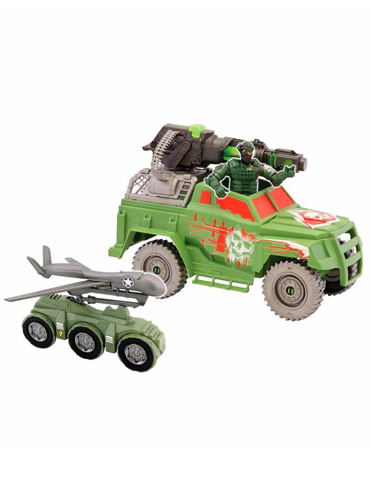 Sun-Lnr-Asker Oyun Set The Corps Land And Aır Sıege Figürlü Tank/Helikopter 2A