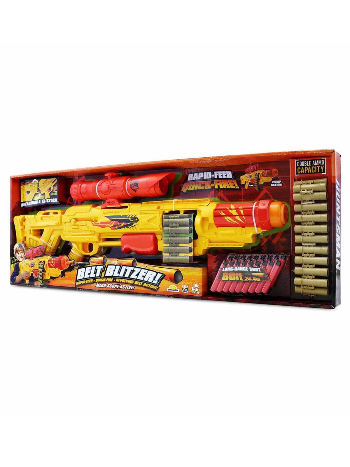 Lanard Toys Belt Blitzer 18 Mermili Sünger Dart Atan Silah