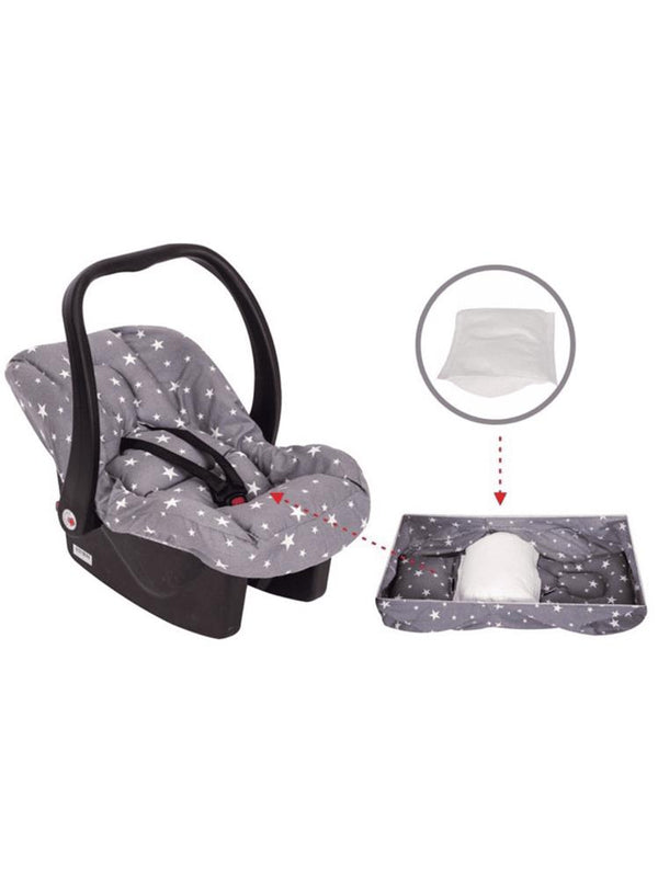 Sevi Bebe Bel Destekli Anakucağı Örtüsü - Gri