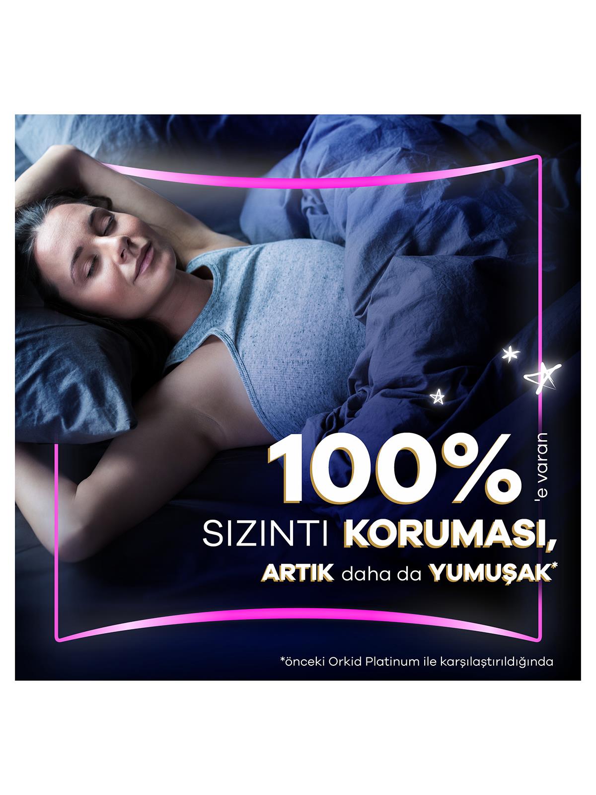 Orkid Platinum Dörtlü Paket Gece Ekstra  Plus 14 Adet