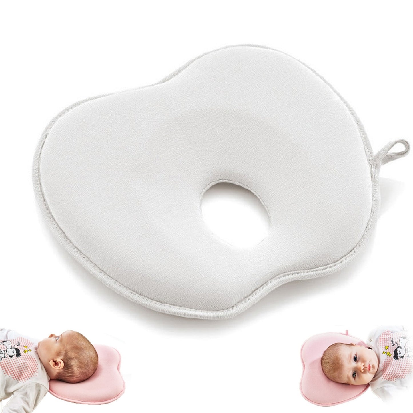 Babyjem Duz Kafa Yastıgı - Ekru
