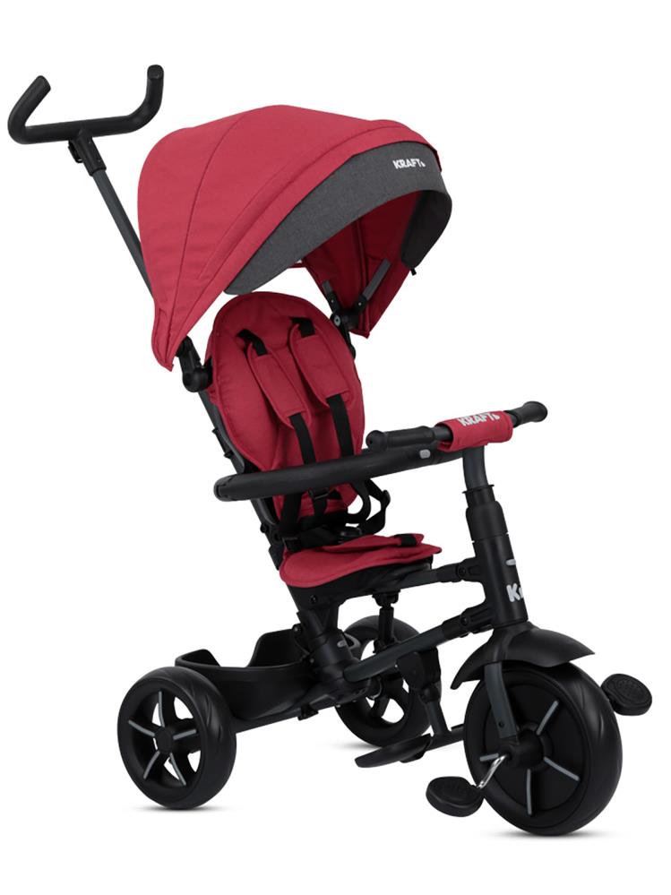 Kraft Rito Star 3 In 1 Katlanır Bisiklet - Kırmızı
