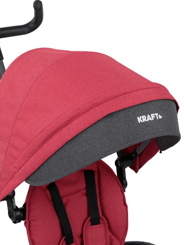 Kraft Rito Star 3 In 1 Katlanır Bisiklet - Kırmızı