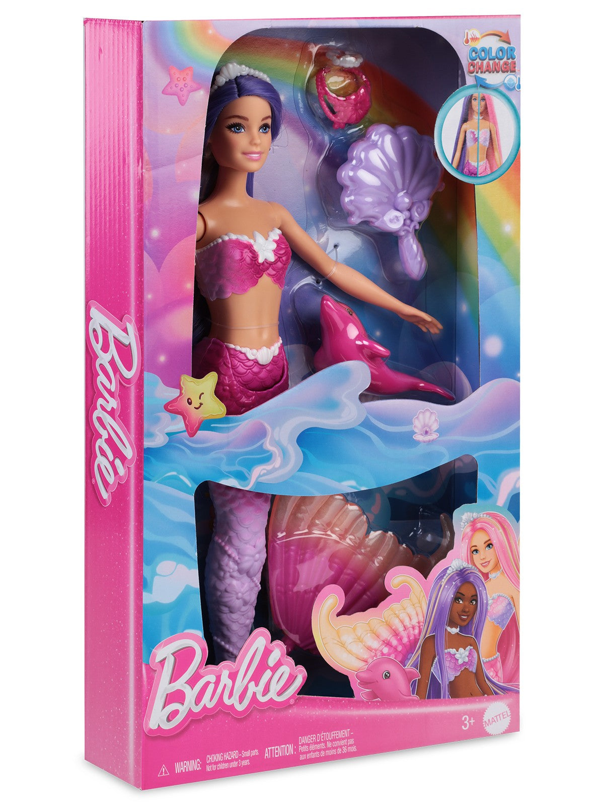 Barbie Renk Değiştiren Deniz Kızı Ve Aksesuarları