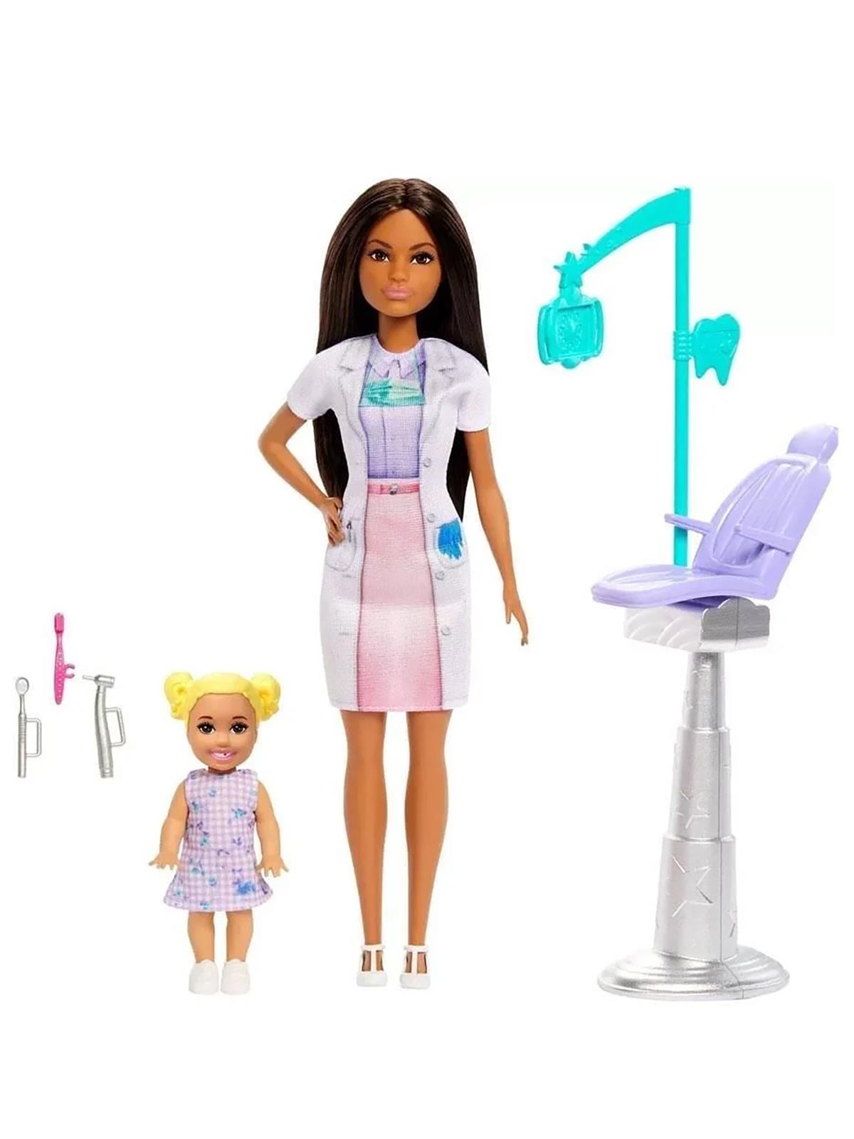 Barbıe Bakım Temalı Kariyer Oyun Setleri