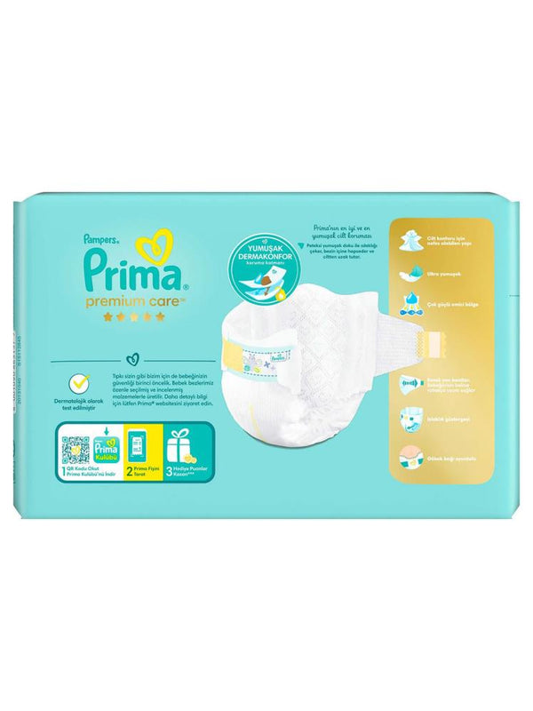 Prima Premium Care 0 Beden Prematüre Bebek Bezi 30 Adet