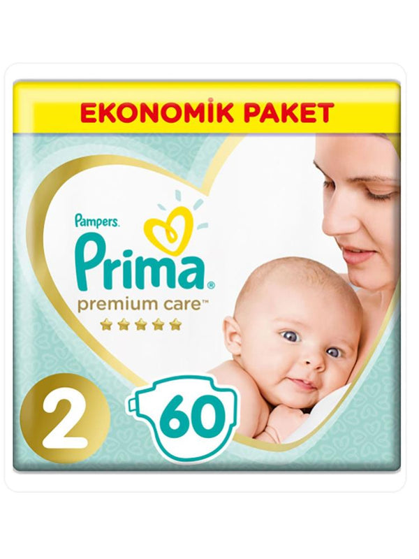 Prima Premium Care  Bebek Bezi 2 Beden Mini Jumbo Paket 60 Adet