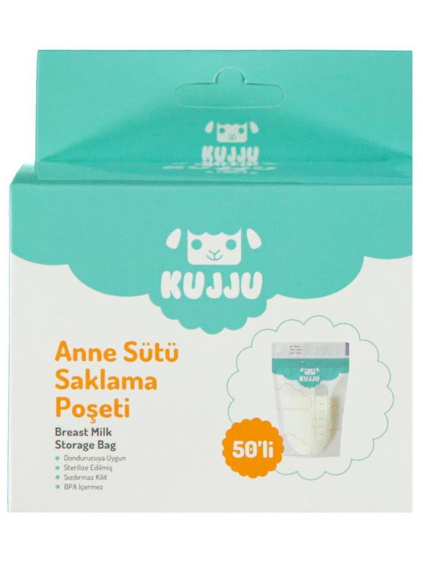 Kujju Süt Saklama Poşeti 50 Adet