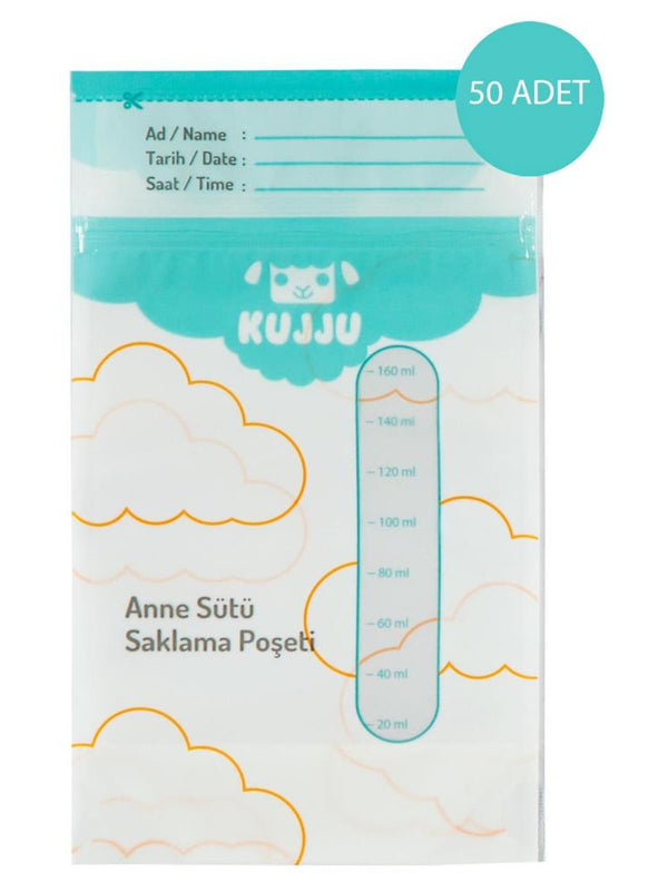 Kujju Süt Saklama Poşeti 50 Adet