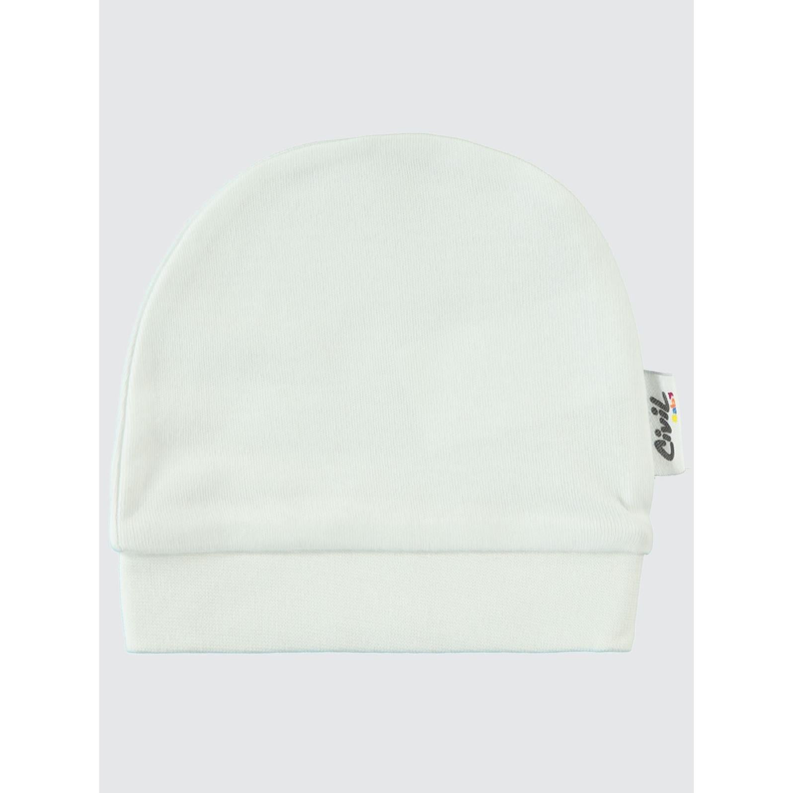 Civil Baby Unisex Klasik Bere - Beyaz