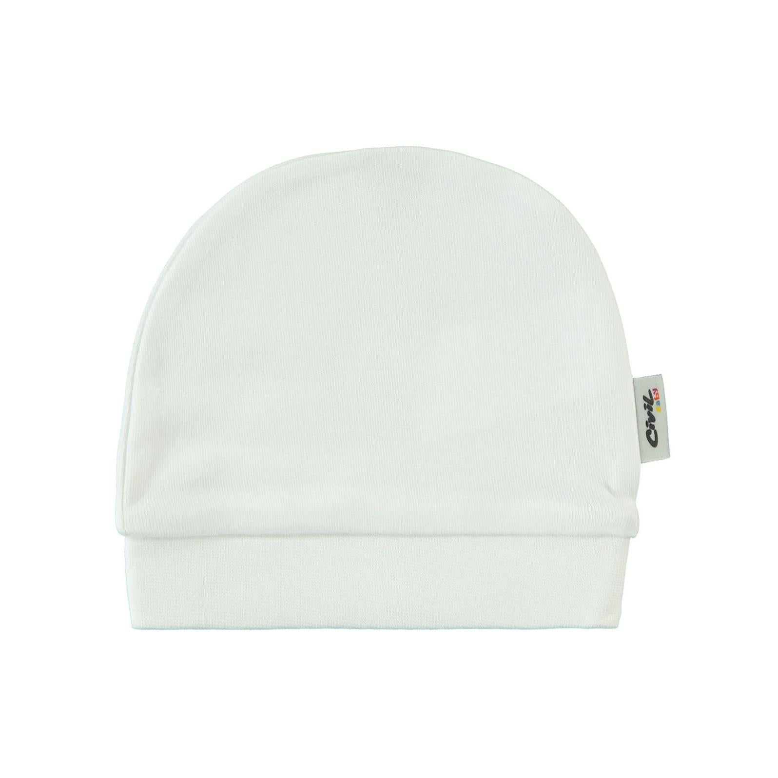 Civil Baby Unisex Klasik Bere - Beyaz