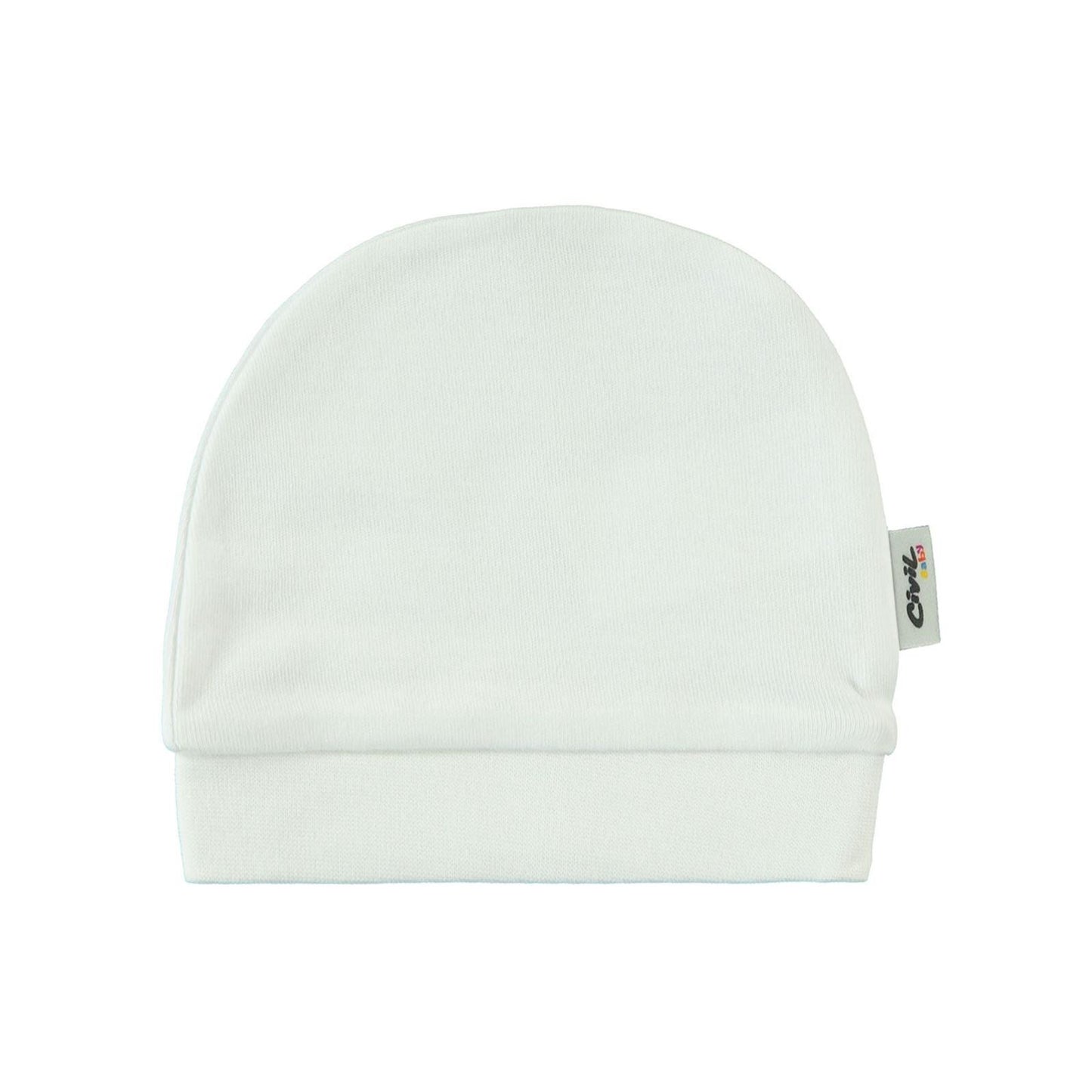 Civil Baby Unisex Klasik Bere - Beyaz
