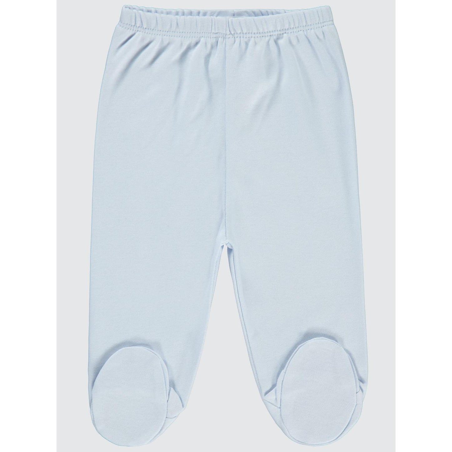 Civil Baby Kız Bebek Beli Lastikli 0-9 Ay Unisex Patikli Tek Alt - Mavi