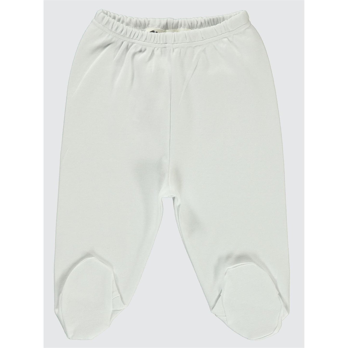 Civil Baby Beli Lastikli 0-9 Ay Unisex Patikli Tek Alt - Ekru