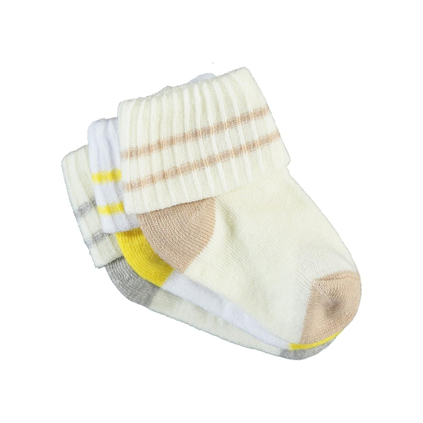 Civil Baby Erkek Bebek 3'lü Çorap Set 0-6 Ay