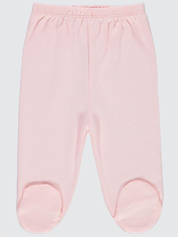Civil Baby Beli Lastikli 0-9 Ay Unisex Patikli Tek Alt - Pembe