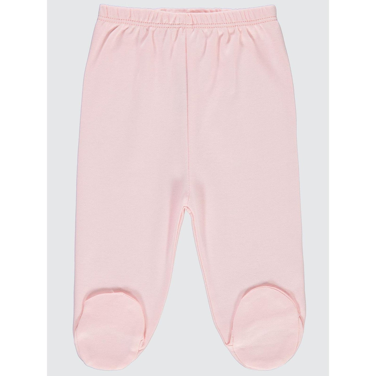 Civil Baby Kız Bebek Beli Lastikli 0-9 Ay Unisex Patikli Tek Alt - Pembe