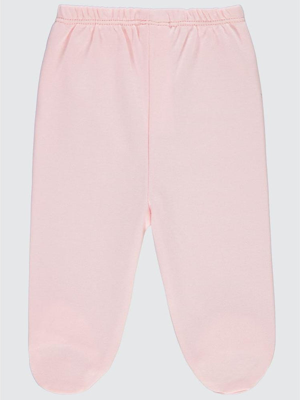 Civil Baby Beli Lastikli 0-9 Ay Unisex Patikli Tek Alt - Pembe