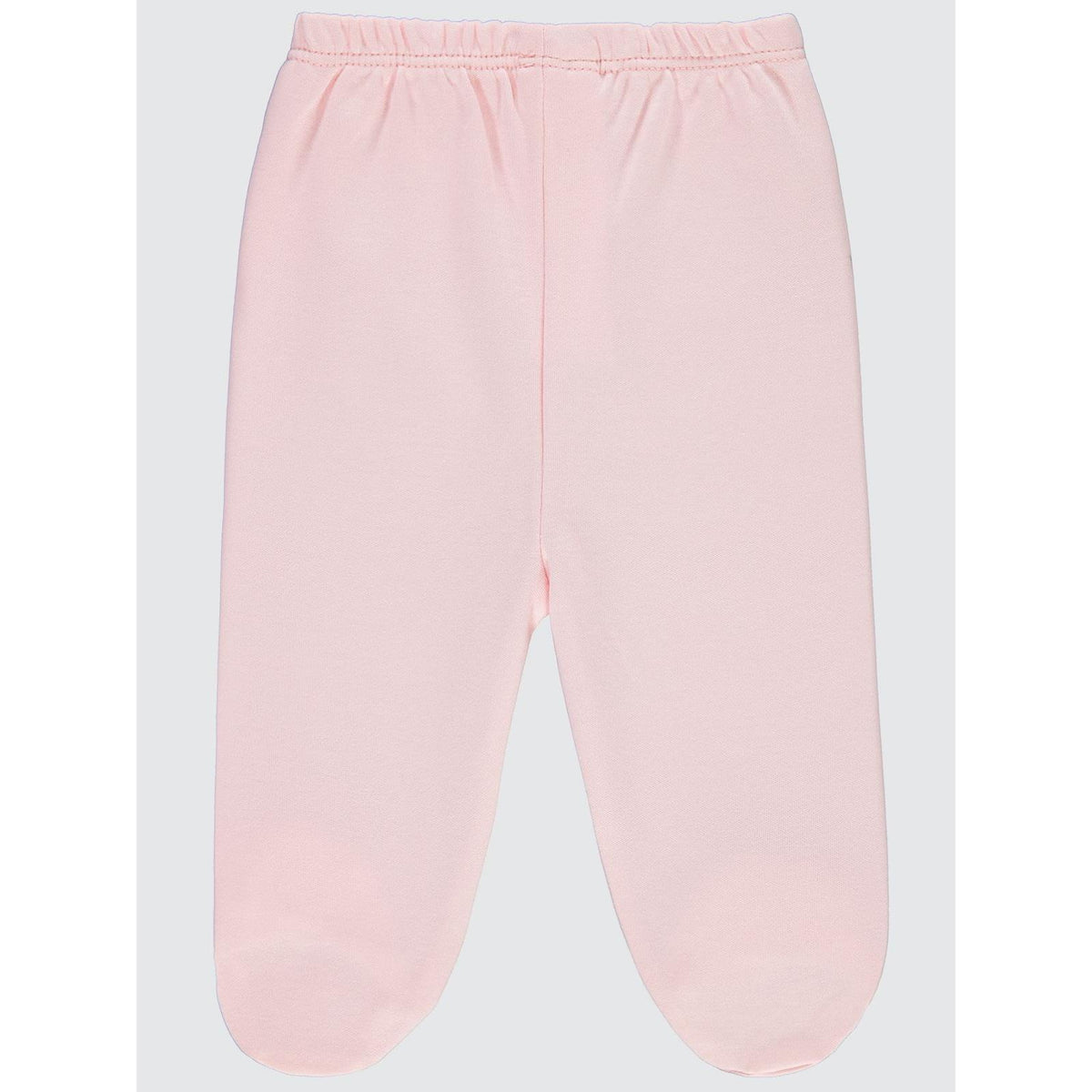 Civil Baby Kız Bebek Beli Lastikli 0-9 Ay Unisex Patikli Tek Alt - Pembe