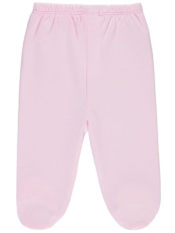 Civil Baby Beli Lastikli 0-9 Ay Unisex Patikli Tek Alt - Pembe