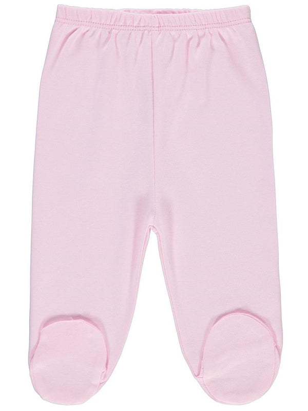 Civil Baby Beli Lastikli 0-9 Ay Unisex Patikli Tek Alt - Pembe