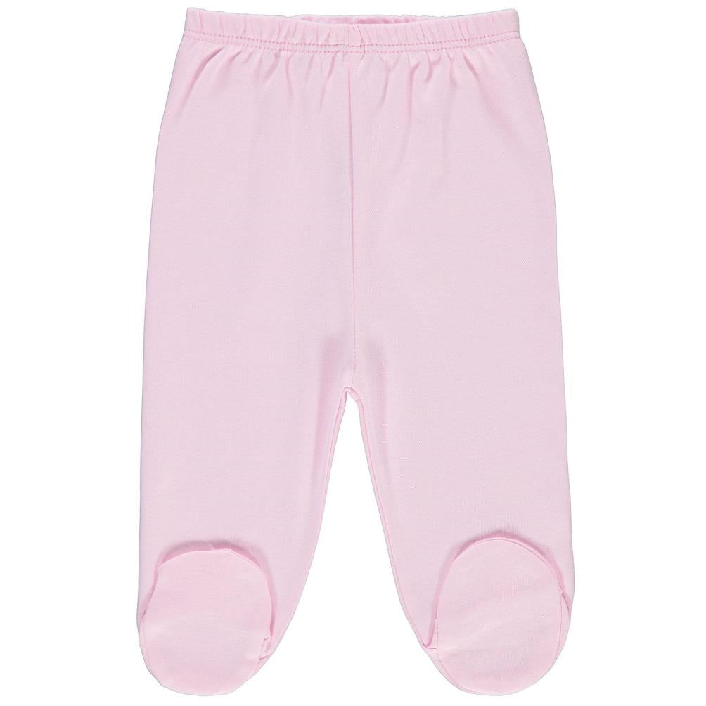 Civil Baby Beli Lastikli 0-9 Ay Unisex Patikli Tek Alt - Pembe