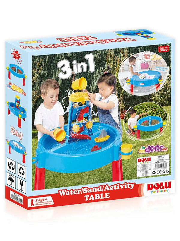 Dolu Oyuncak Su Ve Kum Aktivite Masası