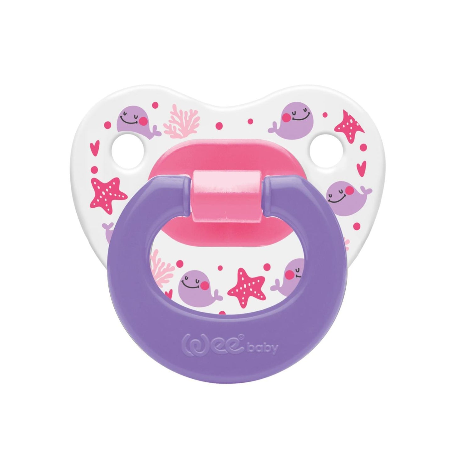 Wee Silikon Damaklı Emzik 6-18 Ay