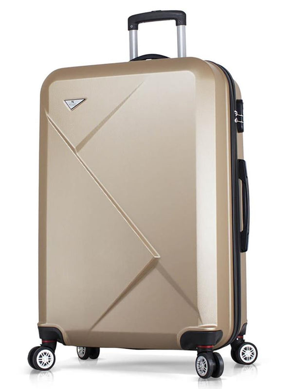 Myvalice Diamond Abs Büyük Boy Valiz  - Gold