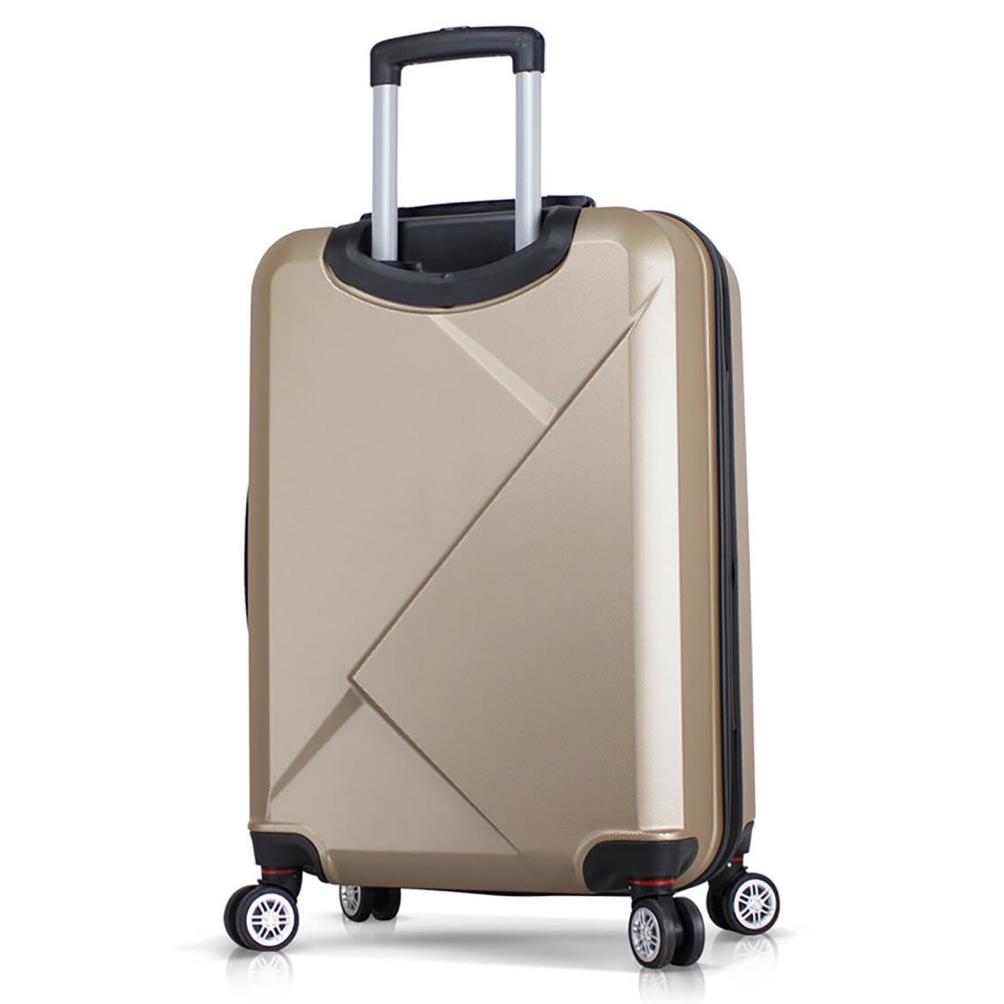 Myvalice Diamond Abs Büyük Boy Valiz  - Gold
