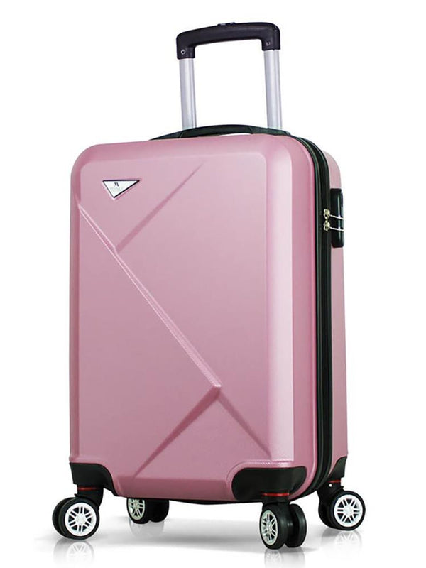 Myvalice Diamond Abs Kabin Boy Valiz - Pembe