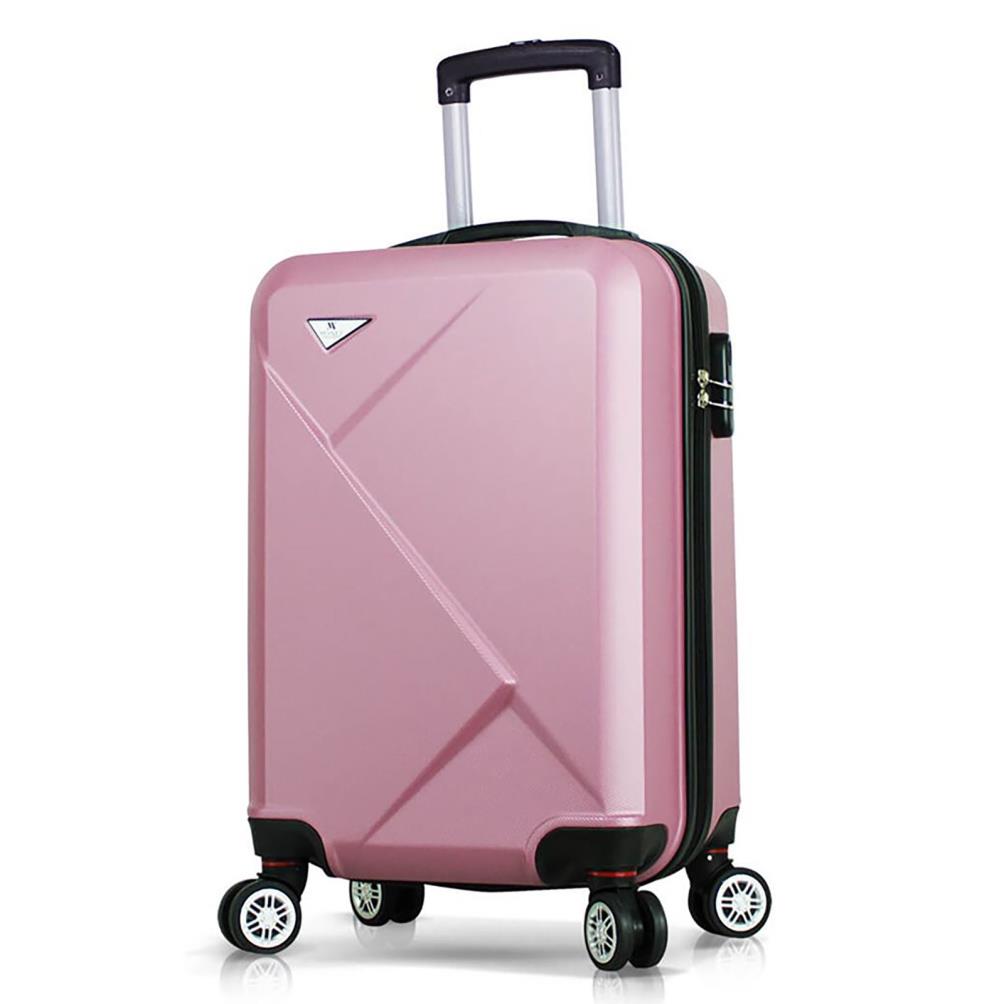 Myvalice Diamond Abs Kabin Boy Valiz - Pembe