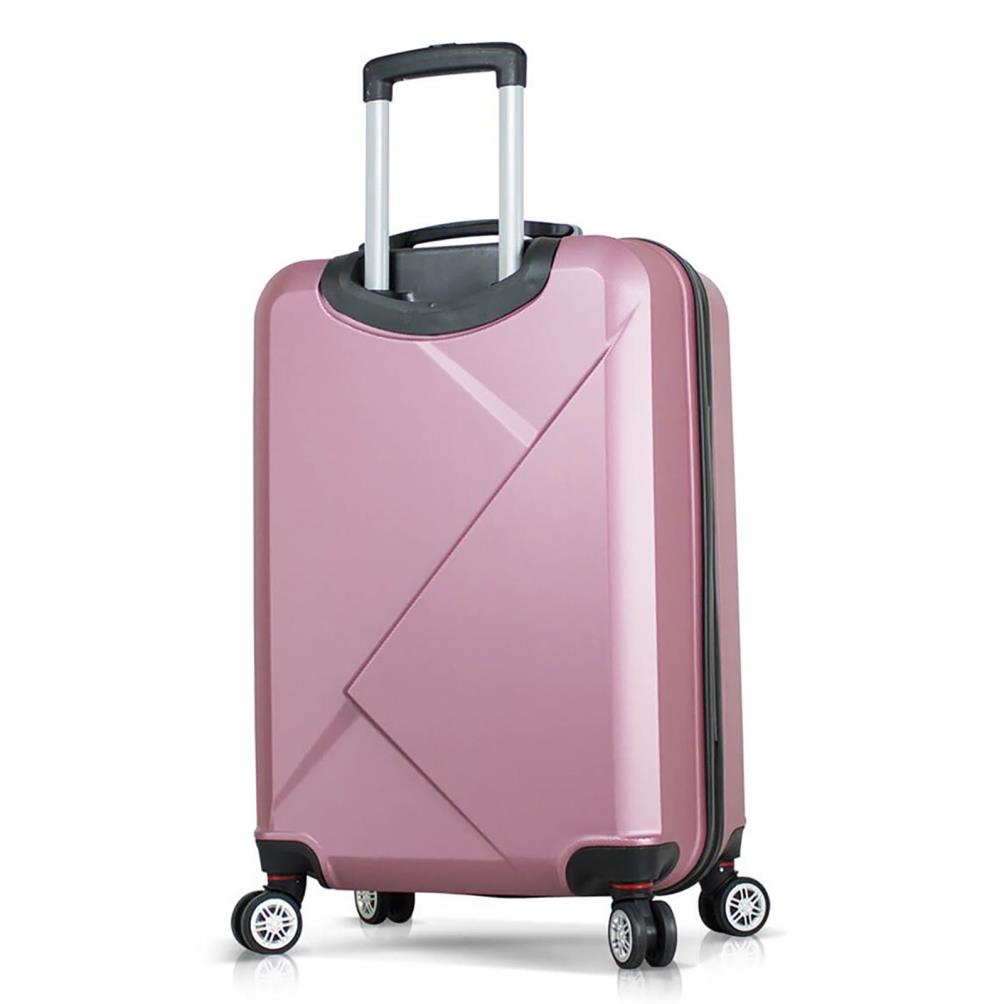 Myvalice Diamond Abs Kabin Boy Valiz - Pembe