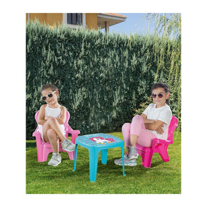 Dolu Unıcorn Masa Ve 2'lı Sandalye Setı