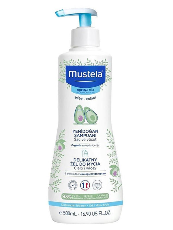 Mustela Normal Ciltler İçin Yenidoğan Şampuanı 500 ml