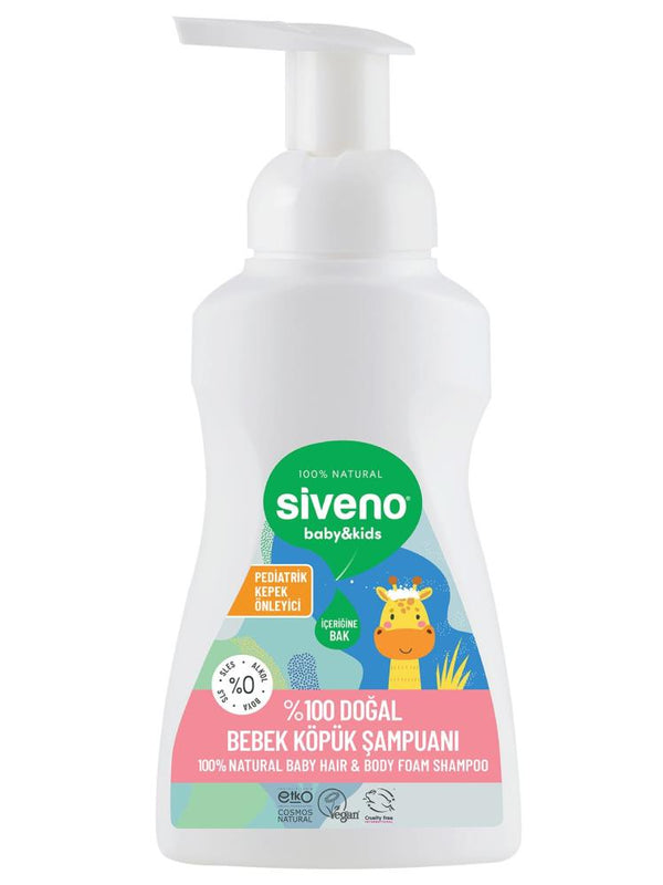Siveno Doğal Bebek Köpük Şampuanı 250 ml