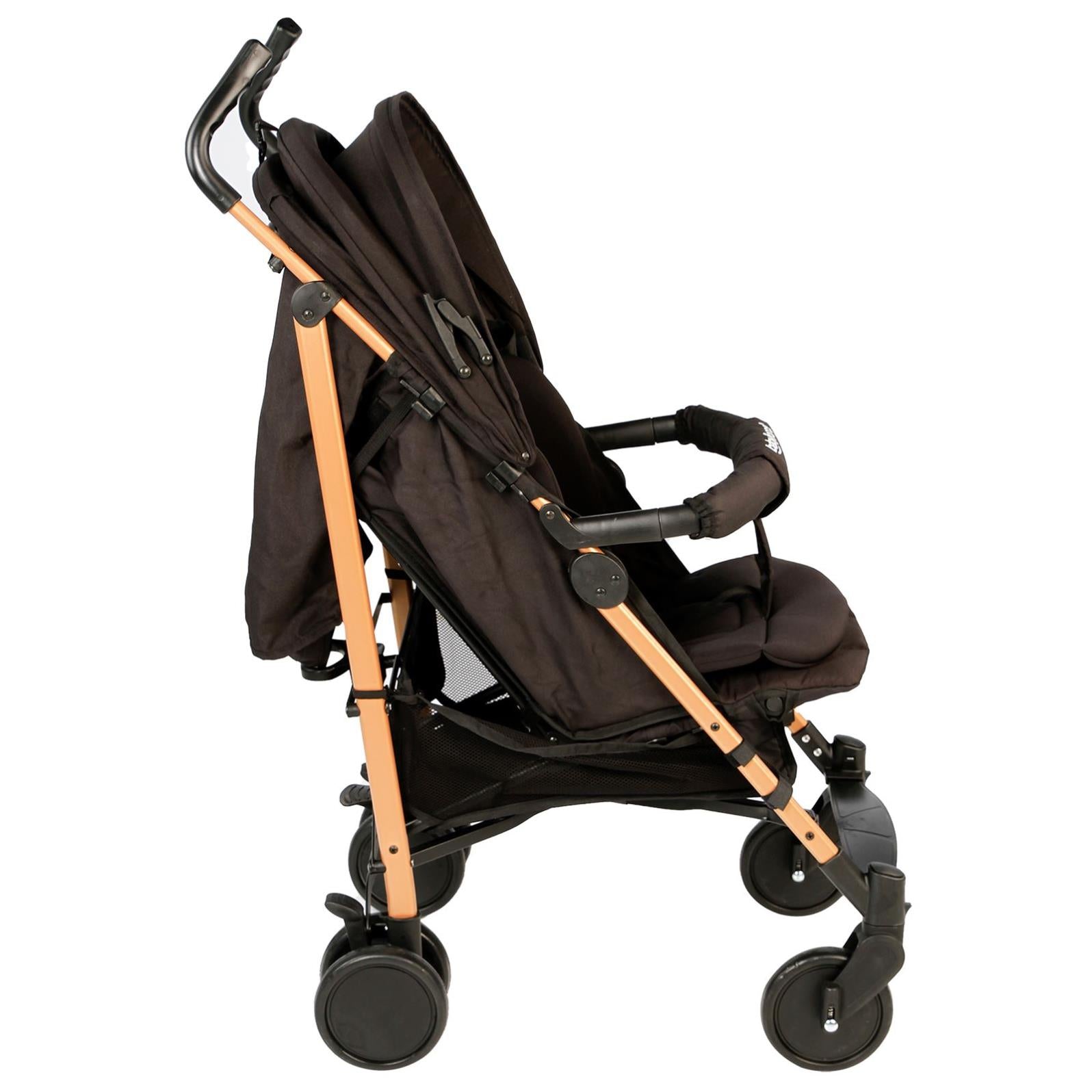 Baby Force Polo20 Lüks Baston Bebek Arabası - Siyah