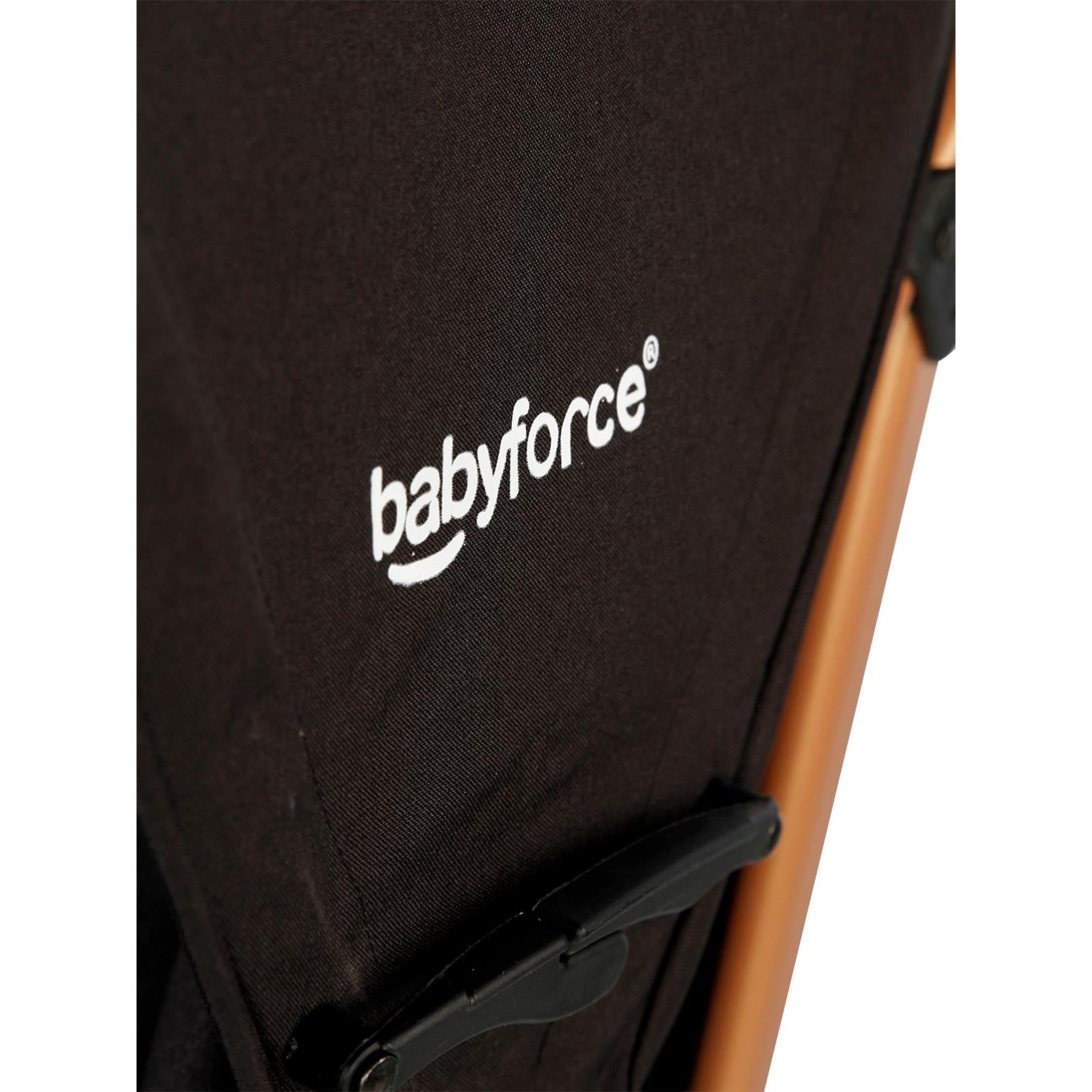 Baby Force Polo20 Lüks Baston Bebek Arabası - Siyah
