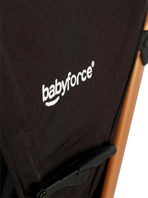Baby Force Polo20 Lüks Baston Bebek Arabası - Siyah