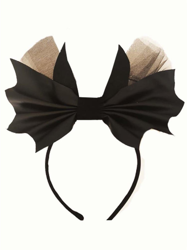 Shecco Babba Deri Detaylı Tütü Elbise Taç 1-8 Yaş Takım - Siyah