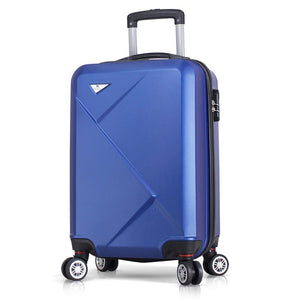 Myvalice Diamond Abs Kabin Boy Valiz - Mavi