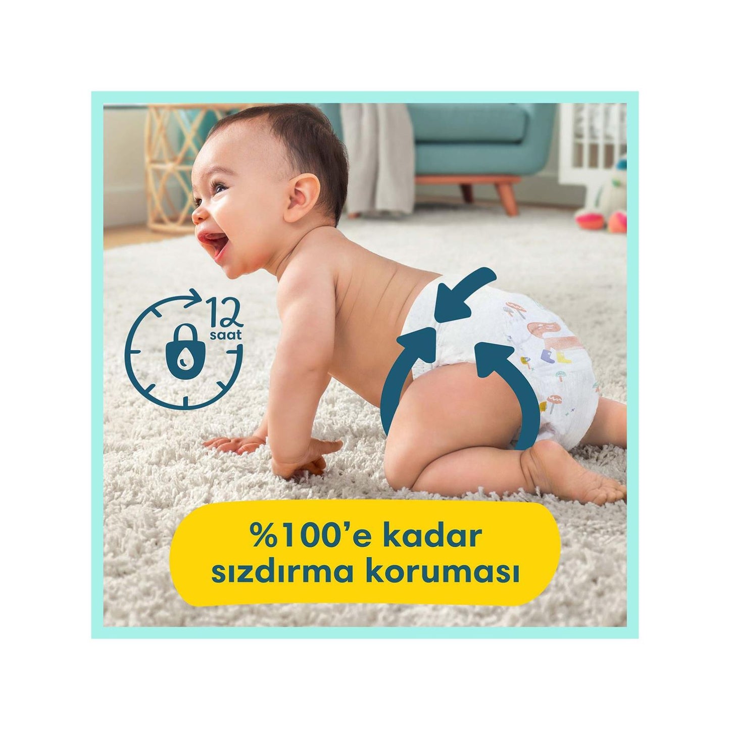 Prima Bebek Bezi Premium Care 3 Beden Midi Fırsat Paket 96 Adet