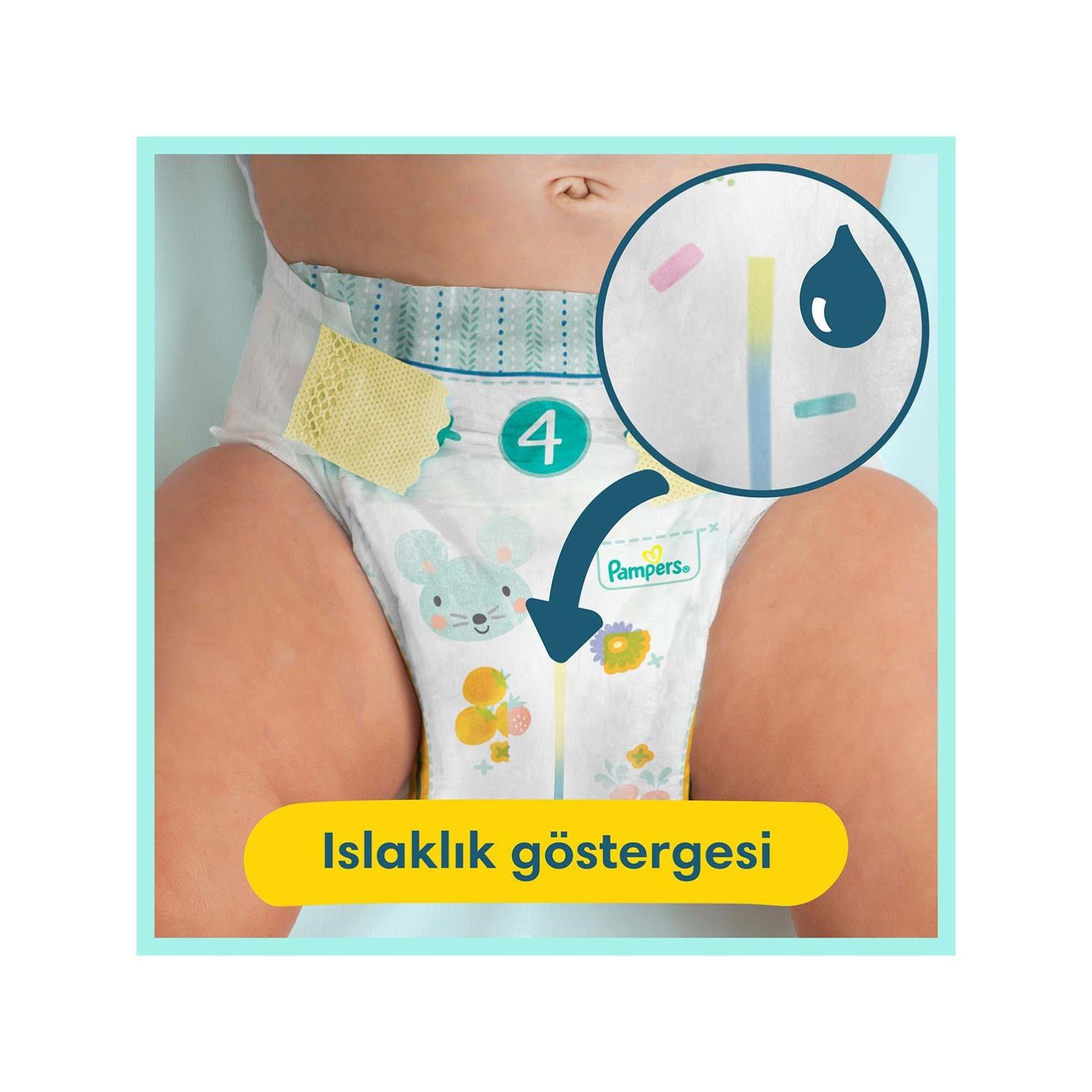 Prima Bebek Bezi Premium Care 3 Beden Midi Fırsat Paket 96 Adet