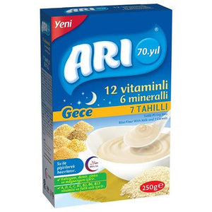 Arı Sütlü Pirinçli Ek Gıda Gece 250 gr