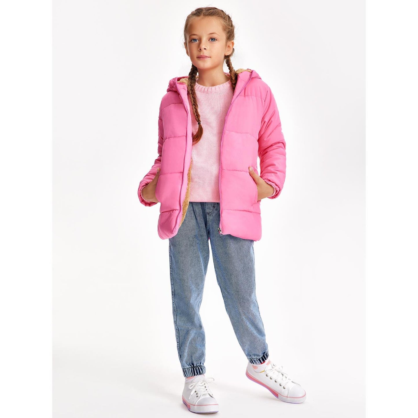 Civil Girls Jogger 6-9 Yaş Pantolon - Mavi